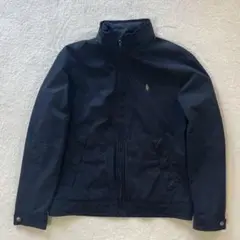 未使用級 XL相当 ポロラルフローレン 中綿ジャケット ブルゾン 現行タグ 黒色 POLO RALPH LAUREN ポロ ラルフローレン ジャケット メンズ テラ