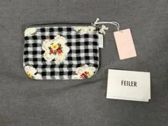 FEILER ヴィシーチェック　ハンカチ　ミニ巾着　セット FEILER - 新品 未使用 フェイラー ヴィシーチェック ハンカチの通販 by
