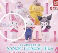 ミニチュアチャーム　ライブキャラクター　マイメロディー1点