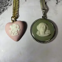 ★2個セット★ WEDGWOOD ウェッジウッド カメオネックレス ペンダント