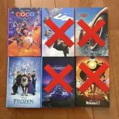 ディズニー ポストカードブック リメンバーミー アナ雪 2点セット