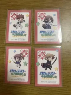 バカテス展 バカとテストと召喚獣 キャラクターステータスカード