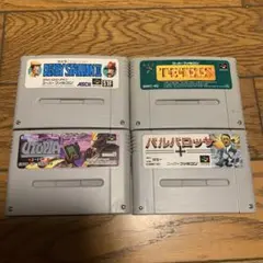 スーパーファミコンソフト4本セット
