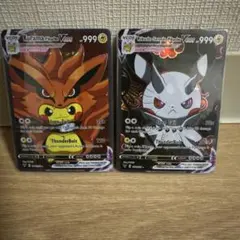 (コレクション用)海外版ポンチョを着たピカチュウ2枚セット