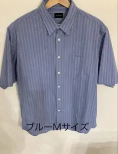 【美品】green label relaxing ジャストルーズストライプシャツのサムネイル