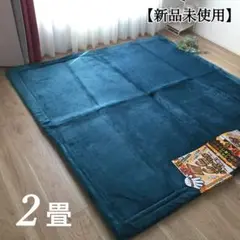 新品未使用 ホットカーペットカバー 2畳 厚手 ボリュームラグ