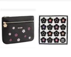 マリークワントポーチ&タオルハンカチ