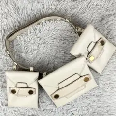 極美品　ステラマッカートニー　ナイロン　ウエストバッグ　ファラベラ　ロゴ型押し