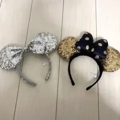 スパンコール カチューシャ セット 東京ディズニーリゾート ディズニーランド