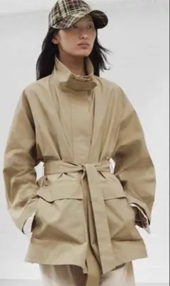 最終値下げ　即完売品　UNIQLO スタンドカラー　オーバーサイズコート