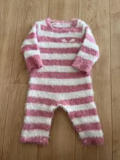 ロンパース　女の子　80㎝　ピンク色