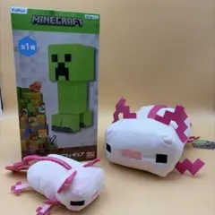 マインクラフト　マイクラ　クリーパー BIGフィギュア　ぬいぐるみ　3点セット