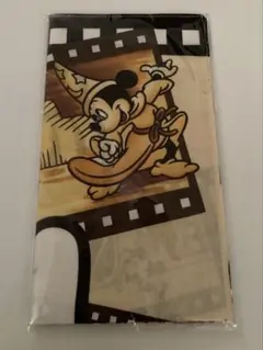 ディズニー　ミッキー　ハンカチ　レトロ