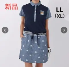 【在庫処分・新品】FILA GOLFワンピース吸汗速乾UVカット接触冷感遮熱