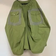 オリーブグリーン バルーンスカート
