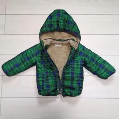 FIRST COUNT グリーンチェックジャケット 95cm