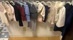 14点セットfamiliarファミリアニット＆ワンピース＆カーディガン＆スカート