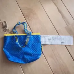 【IKEA クノーリグ】ブルー １点／キーホルダー ミニポーチ イケアのサムネイル