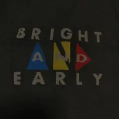 BRIGHT AND EARLY ブラックニットベスト