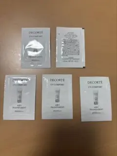 코스메 데코르테 UV 컴포트 에어리 트랜스페어런트 0.6ml x 5팩