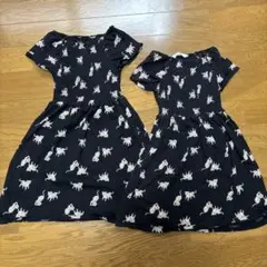 H&M姉妹おそろい半袖ワンピース 120・140