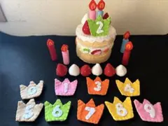 ハンドメイド　バースデーケーキ