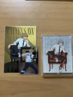 チェンソーマン　デンジ　アクリルパネル　ポストカード　メタルカード！プラザ限定