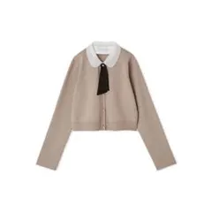 セルフォード デタッチャブル総針カーディガン