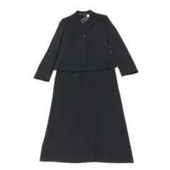 組曲ノアール　ブラックフォーマル　ジャケット×ワンピース　セットアップ　L