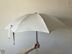 【芦屋ロサブラン】雨晴兼用傘3段折りたたみ　55cm　プレーン オリーブ 芦屋ロサブラン】雨晴兼用傘3段折りたたみ 55cm プレーン オリーブ