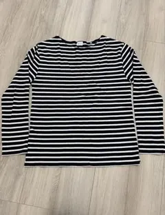 a day in the life 長袖カットソー Mボーダー ネイビー /