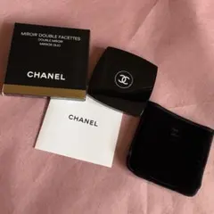【新品】CHANEL ミロワールドゥーブルファセット コンパクトミラー シャネル
