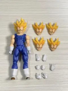 s.h.figuartsサイズ 魔人ベジータ ダメージver 素体3.0 レア - メルカリ
