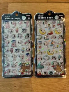 スヌーピー ボンボンドロップシール チュルキラ 2種セット 新品