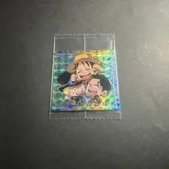 ワンピース ウエハース カード エース サボ ルフィ SR No.8-08 - メルカリ