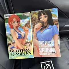 ワンピース GLITTER&GLAMOURS ナミ ロビン 2個セットのサムネイル