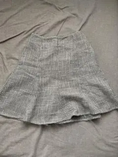 NICECLAUP ツイードミニスカート