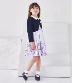 chopin ショパン 花柄ワンピース 130 フォーマル