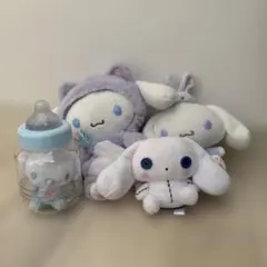 シナモロール　猫　赤ちゃん　ハロウィン　 ぬいぐるみセット