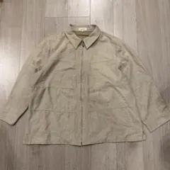 ベージュ　ジャケット