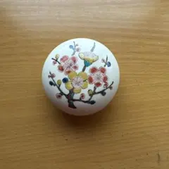 香合 蓋物 茶道具 陶器 彫文 縁起物 - メルカリ
