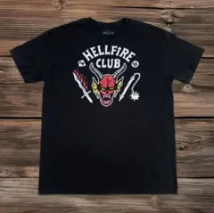 HELLFIRE CLUB ストレンジャーシングスt ドラマ古着 メンズ黒2XLのサムネイル