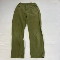 H&M L.O.G.G. コーデュロイパンツ EU 122 オリーブグリーン