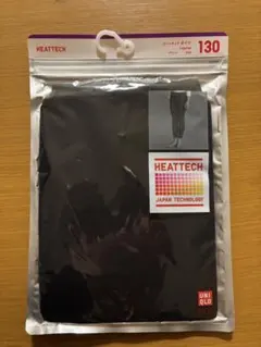 UNIQLO HEATTECH キッズレギンス 130 Black