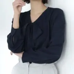 2026年最新】n.natural beauty basic リボンタイフリルシャツブラウス