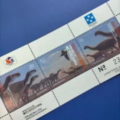 4649 外国切手 ミクロネシア 1994年 恐竜 小型シート