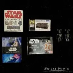STAR WARSのフィギュアとポスターコレクションのセット