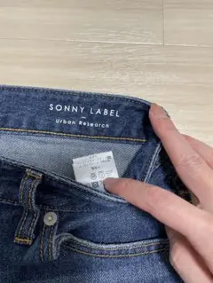 美品★URBAN RESEARCH SONNY LABEL ワイドデニムパンツ