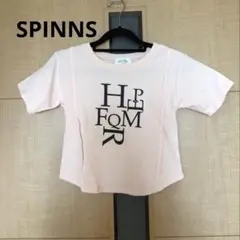SPINNS スピンズ ロゴTシャツ ピンクのサムネイル