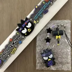 サンリオ学園　きらめき祭 シークレットラバーバンド　ストラップ　バッドばつ丸